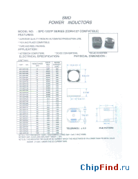 Datasheet SPC-1207P-120 manufacturer Micro Electronics