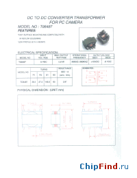 Datasheet TCS152 manufacturer Micro Electronics