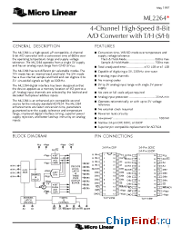 Datasheet ML2264 manufacturer Micro Linear