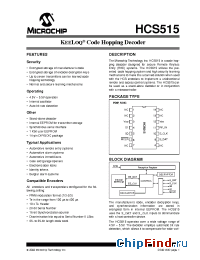 Datasheet HCS515T manufacturer Microchip