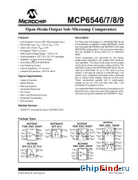 Datasheet MCP6548 manufacturer Microchip
