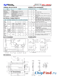 Datasheet MTG-12864A manufacturer Microchip