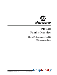 Datasheet PIC24HJ256GP206 manufacturer Microchip