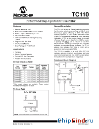 Datasheet TC110301 manufacturer Microchip