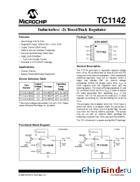 Datasheet TC1142-30EUA manufacturer Microchip