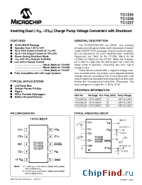 Datasheet TC1235EUN manufacturer Microchip