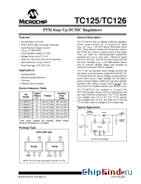 Datasheet TC125301ECTTR manufacturer Microchip