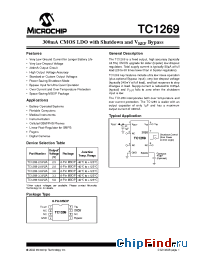 Datasheet TC1269-28VUA manufacturer Microchip