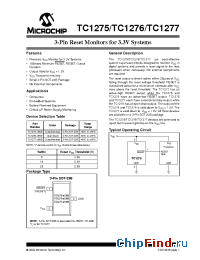 Datasheet TC1277-RENB manufacturer Microchip