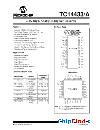Datasheet TC14433A manufacturer Microchip