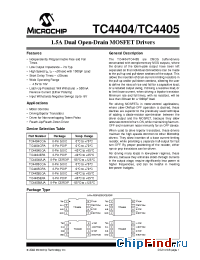 Datasheet TC4404COA manufacturer Microchip