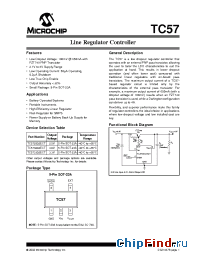 Datasheet TC572502 manufacturer Microchip