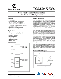 Datasheet TC6502PO65 manufacturer Microchip