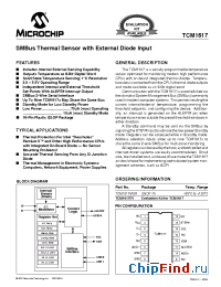 Datasheet TCM1617EV manufacturer Microchip