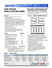 Datasheet MT18VDDS6472H manufacturer Micron