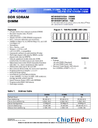 Datasheet MT18VDDT3272AG-40B__ manufacturer Micron