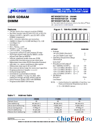 Datasheet MT18VDDT3272LAIG-262__ manufacturer Micron