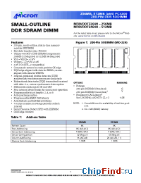 Datasheet MT8VDDT3264HG-40B__ manufacturer Micron