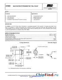 Datasheet 61055-X03 manufacturer Micropac