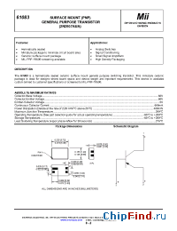Datasheet 61083-001 manufacturer Micropac