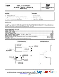 Datasheet 61084-002 manufacturer Micropac