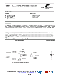 Datasheet 62005-003 manufacturer Micropac