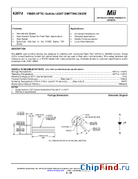 Datasheet 62074-X01 manufacturer Micropac