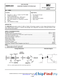 Datasheet 66099-415 manufacturer Micropac