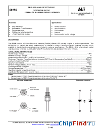 Datasheet 66156-104 manufacturer Micropac