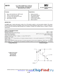 Datasheet 66170-002 manufacturer Micropac