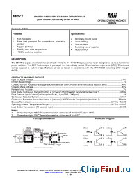 Datasheet 66171-104 manufacturer Micropac
