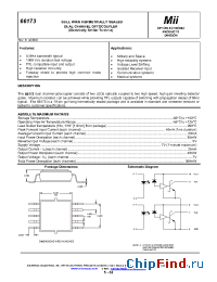 Datasheet 66173-01X manufacturer Micropac