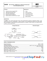 Datasheet 66186-002 manufacturer Micropac
