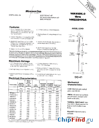 Datasheet 14KESD120A manufacturer Microsemi