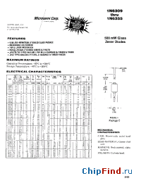 Datasheet 1N6342 manufacturer Microsemi