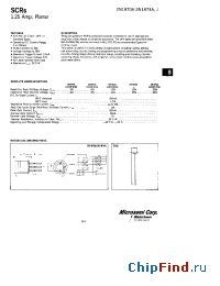 Datasheet 2N1870 manufacturer Microsemi