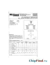 Datasheet 2N6083 manufacturer Microsemi