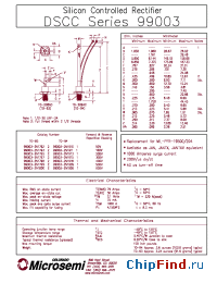 Datasheet 99003-2N17922 manufacturer Microsemi