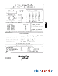 Datasheet EH15004Q manufacturer Microsemi