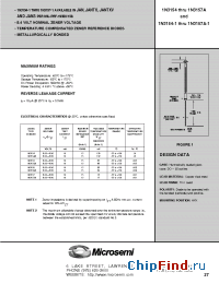 Datasheet JAN1N3154-1 manufacturer Microsemi