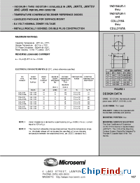 Datasheet JAN1N3154UR-1 manufacturer Microsemi