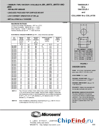 Datasheet JAN1N4100 manufacturer Microsemi