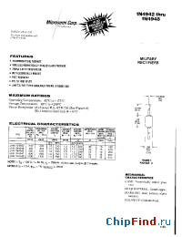 Datasheet JANTX1N4946 manufacturer Microsemi