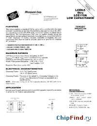 Datasheet LCE160A manufacturer Microsemi