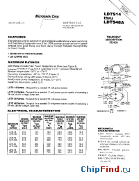Datasheet LDTS14-48A manufacturer Microsemi