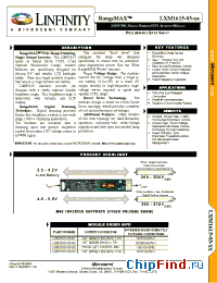 Datasheet LXM1615-03-01 manufacturer Microsemi