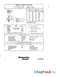 Datasheet R304120 manufacturer Microsemi