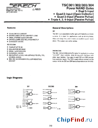 Datasheet TC303AL/CL manufacturer Microsemi