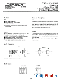 Datasheet TC312AL/CL manufacturer Microsemi