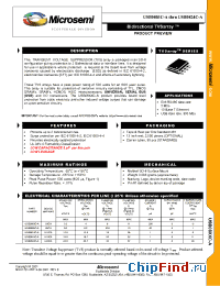 Datasheet USB0815C-A manufacturer Microsemi